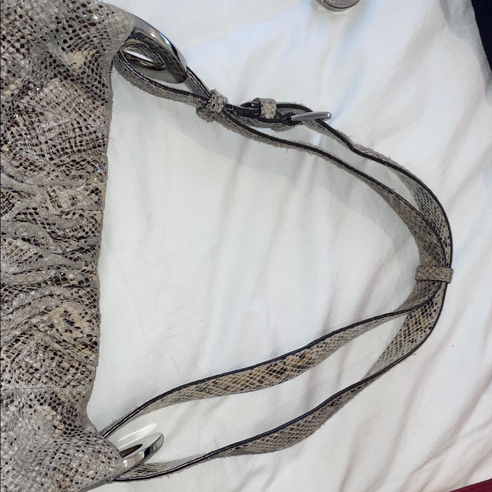 Michael Kors Python-Print Hobo Bag With Adjustabl… - image 11